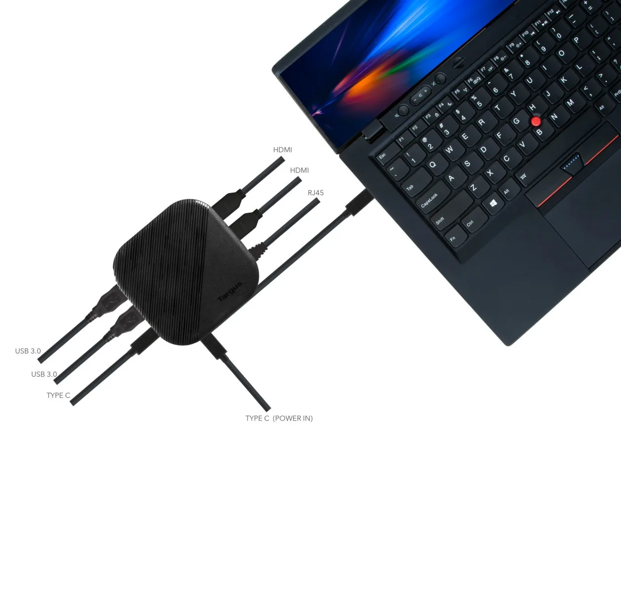 Dock Targus Usb-C Dual Hd 80W Pd - Imagen 3