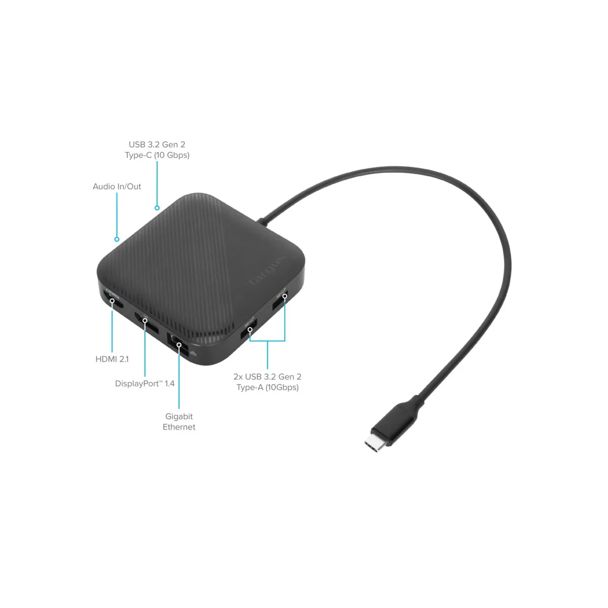 Dock Targus Usb-C Hdmi Dp 85W Pd - Imagen 2