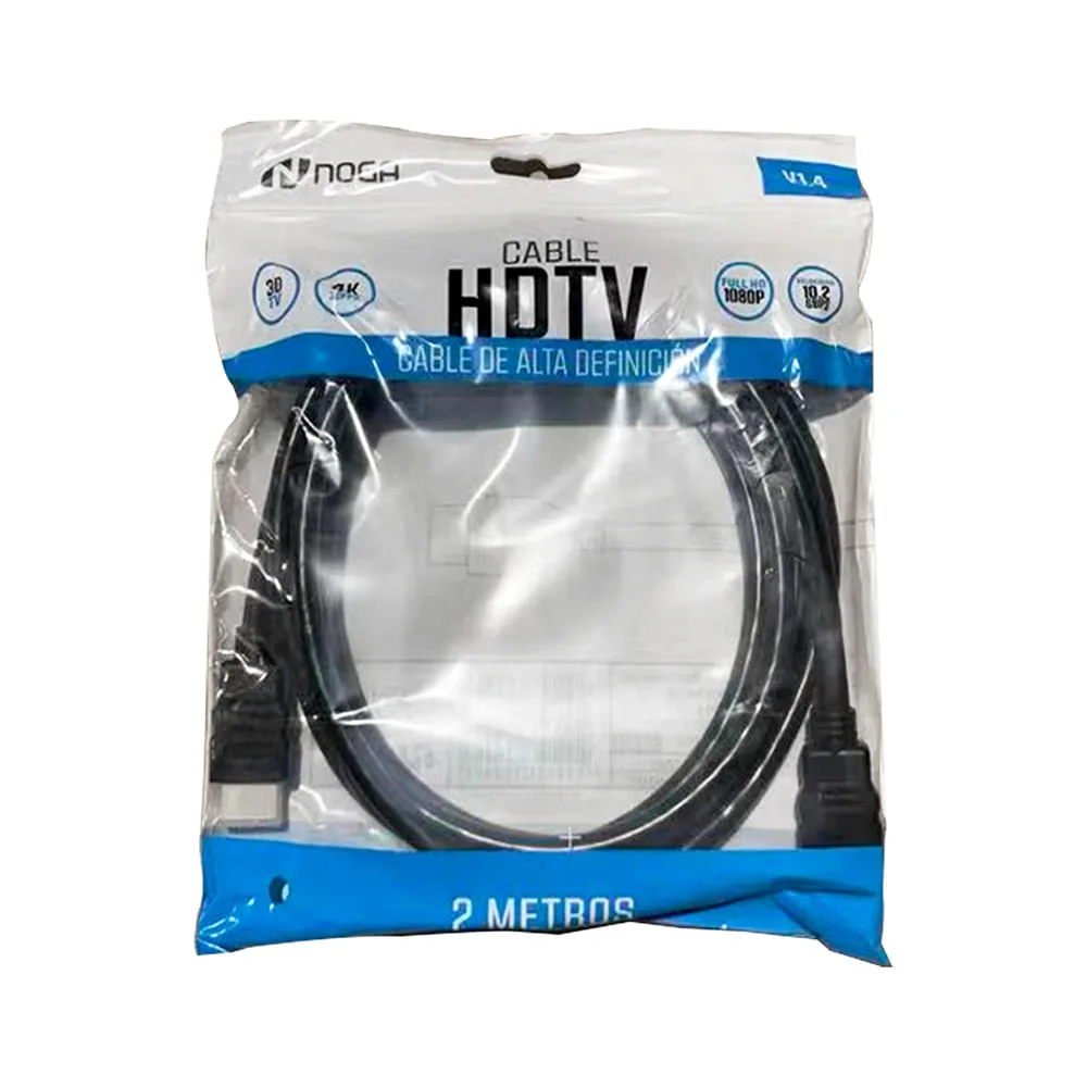 Cable Hdmi-hdmi 2 Metros Bolsa - https://www.matcomsa.com.ar