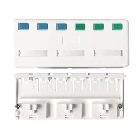Caja de Pared 6 Conectores - https://www.matcomsa.com.ar