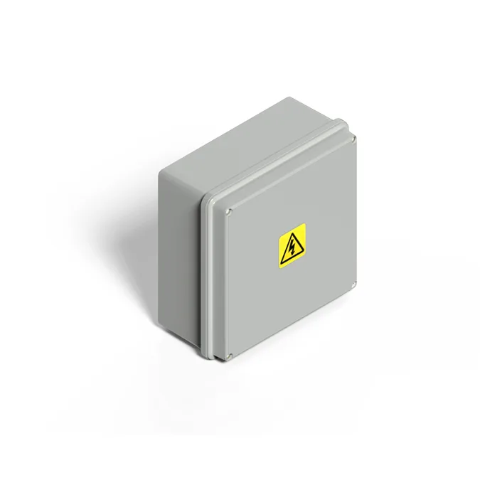 Caja Estanca Plástica 115x115x80 Blanca Ip65 - https://www.matcomsa.com.ar