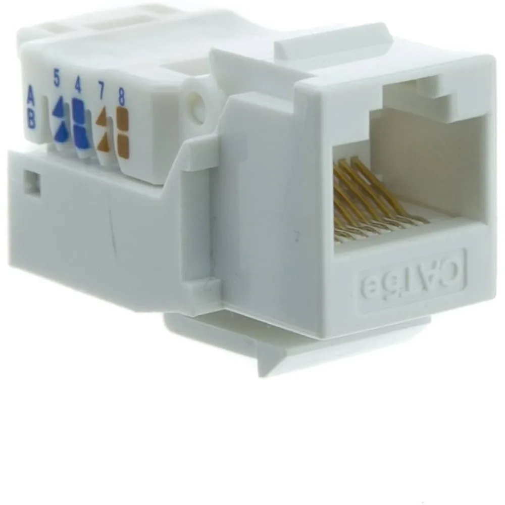 (#) CONECTOR RJ45 S-110 KEYSTONE CAT5 BLANCO - https://www.matcomsa.com.ar