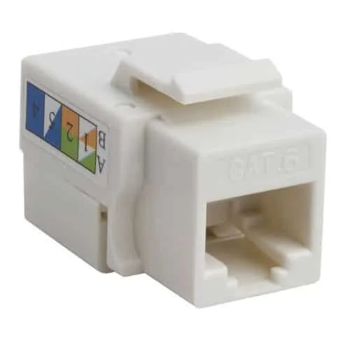 (#) CONECTOR RJ45 S-110 KEYSTONE CAT6 BLANCO - https://www.matcomsa.com.ar
