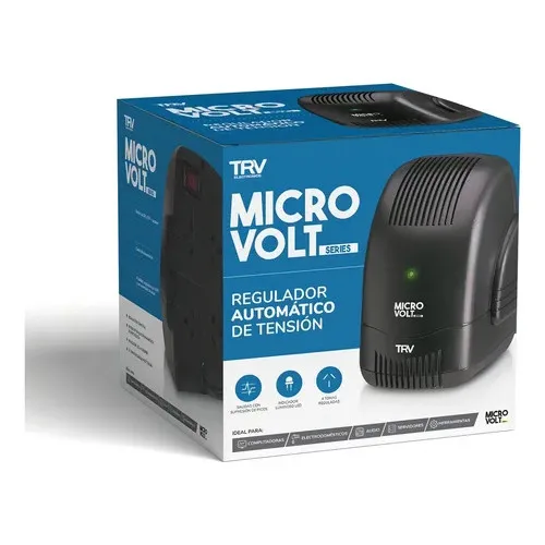 Estabilizador Micro Volt L 4 Tomas (1200va) - https://www.matcomsa.com.ar