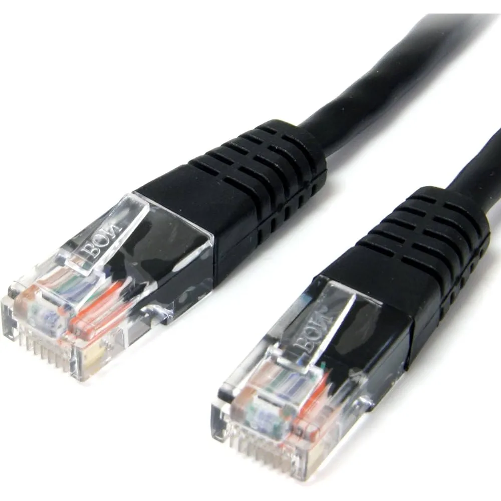 Patch Cord Cat5e 3mts Negro - https://www.matcomsa.com.ar