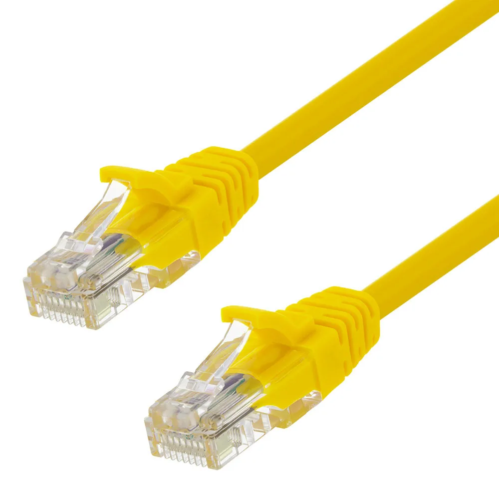 Patchcord Cat5e Utp 0,6 M Amarillo - https://www.matcomsa.com.ar