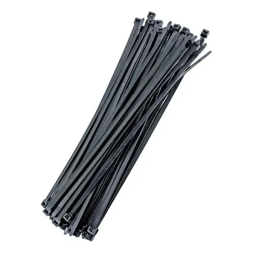 Precinto de Nylon 4.8mm X 400mm - Negro X 100 Uni (alt-6) - https://www.matcomsa.com.ar