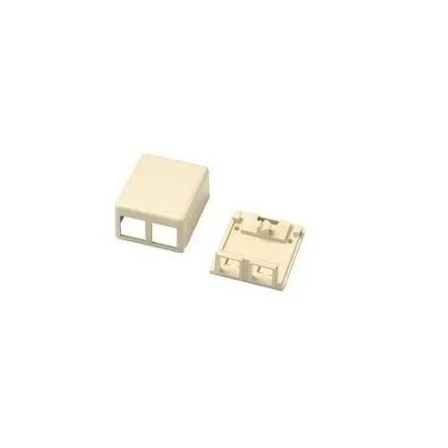 Roseta Doble P/ Jack 110-sl - Beige - https://www.matcomsa.com.ar