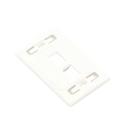 Faceplate 2-Port,White Bulk Siemon - Imagen 2
