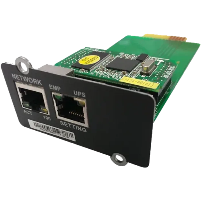 Tarjeta Snmp Ms P/dx Ar 1, 2 y 3kva (minislot) - https://www.matcomsa.com.ar