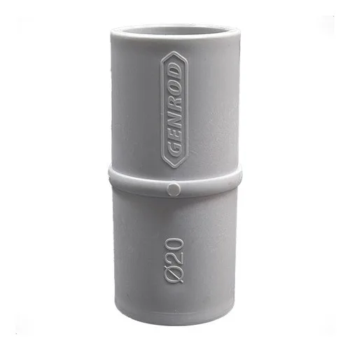 UNIÓN PARA TUBO RÍGIDO Y CORRUGADO PVC 20MM - https://www.matcomsa.com.ar