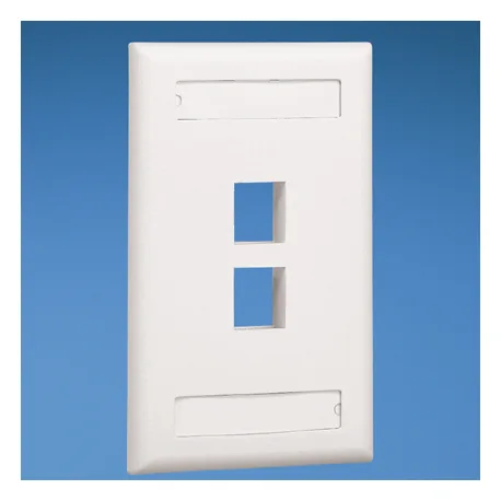 X Module Space 2 Vertical Faceplate - Linea Netkey - https://www.matcomsa.com.ar