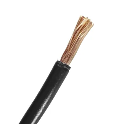 Cable Unipolar 1x2.5mm Negro - https://www.matcomsa.com.ar