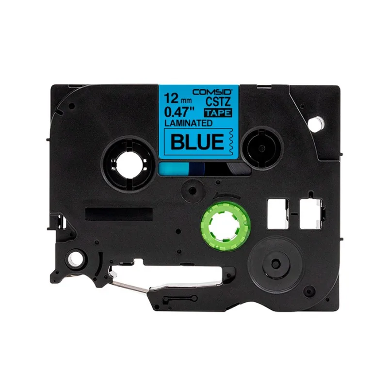 Negro sobre Azul 12mm - https://www.matcomsa.com.ar