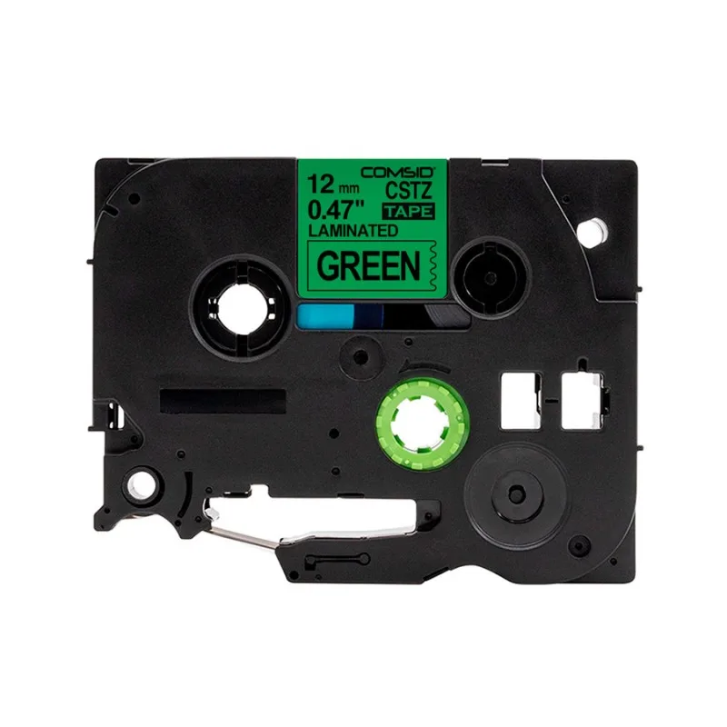 Negro sobre Verde 12mm - https://www.matcomsa.com.ar