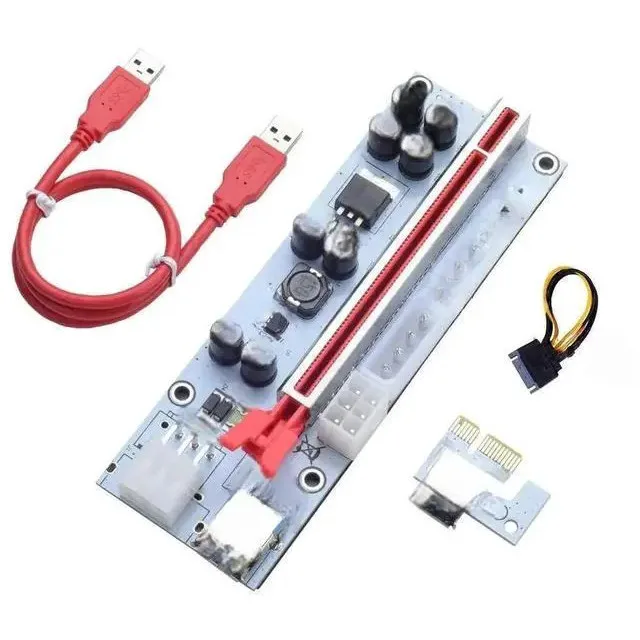 Riser Pcie Pci 16x a 1x 010s C/cable Usb - https://www.matcomsa.com.ar