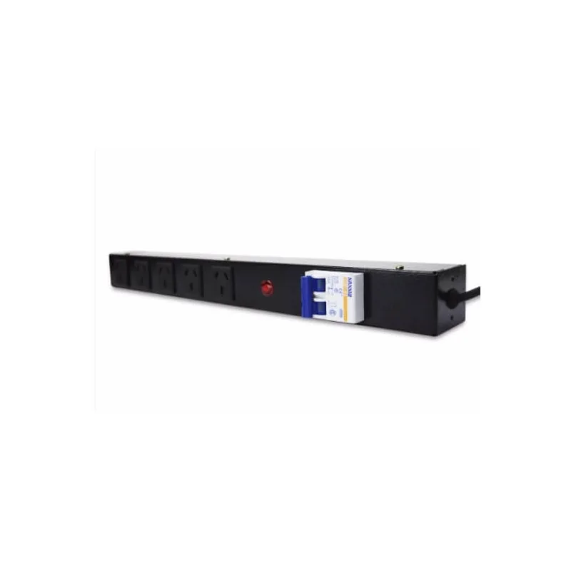 Canal de tensión horizontal 5 tomas c/ITM - https://www.matcomsa.com.ar