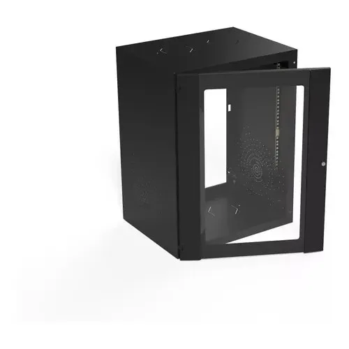 Rack Mural 19Px6Ux460Mm S/Fondo Negro - https://www.matcomsa.com.ar