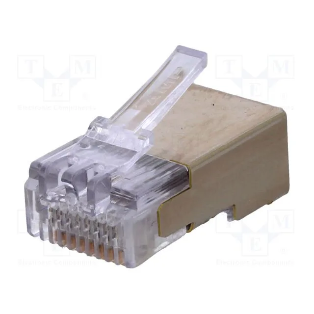 X Plug Rj45 8/8 Blindado (ex 5-555179-2) Stranded - https://www.matcomsa.com.ar
