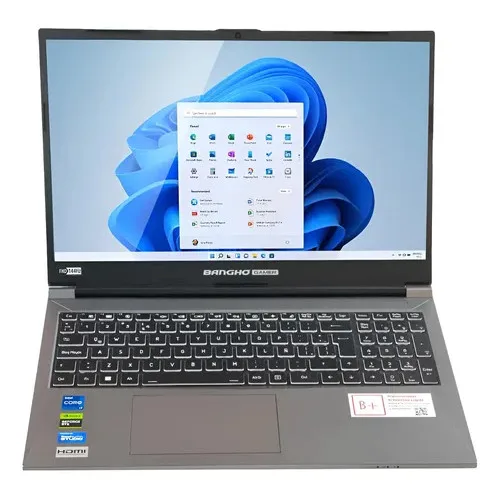 Notebook Bangho GM-15Z13 RTX3050 i7 15"/16/1T/W1 - https://www.matcomsa.com.ar