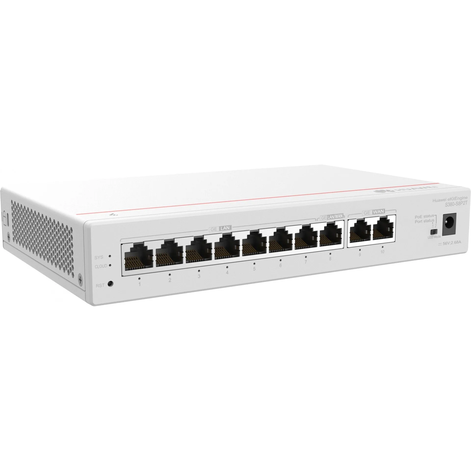 Gateway Huawei Ekitengine S380-S8P2T Multi Service - https://www.matcomsa.com.ar
