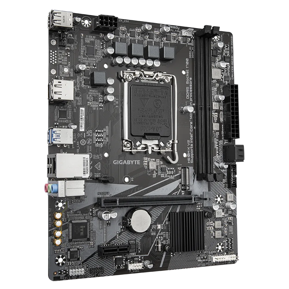 Mother Giga H610M K V2 1700 D5 - Imagen 3