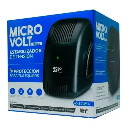 Estabilizador Micro Volt L 4 Tomas (1200Va) - https://www.matcomsa.com.ar
