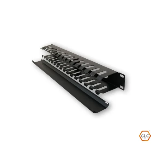 ORGANIZADOR DE CABLE 1U C/TAPA ( R-1005 ) - https://www.matcomsa.com.ar