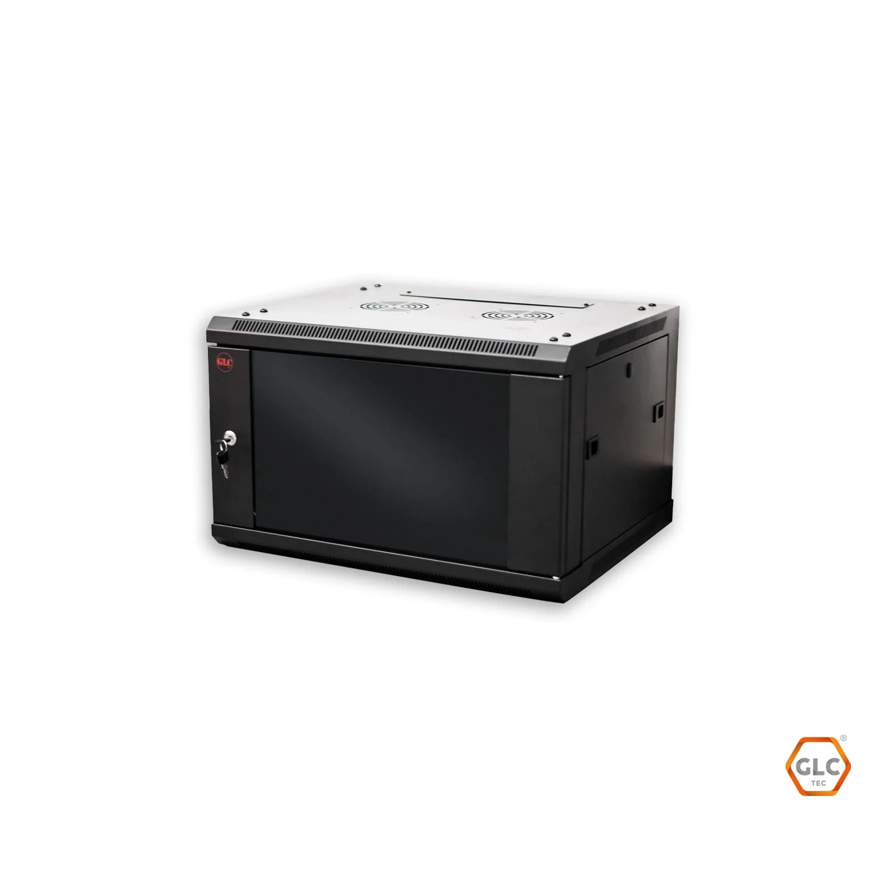 Rack Mural Soho 6U - 500 Mm - 19 Pta. Crist./4Soportes Desarmados - https://www.matcomsa.com.ar