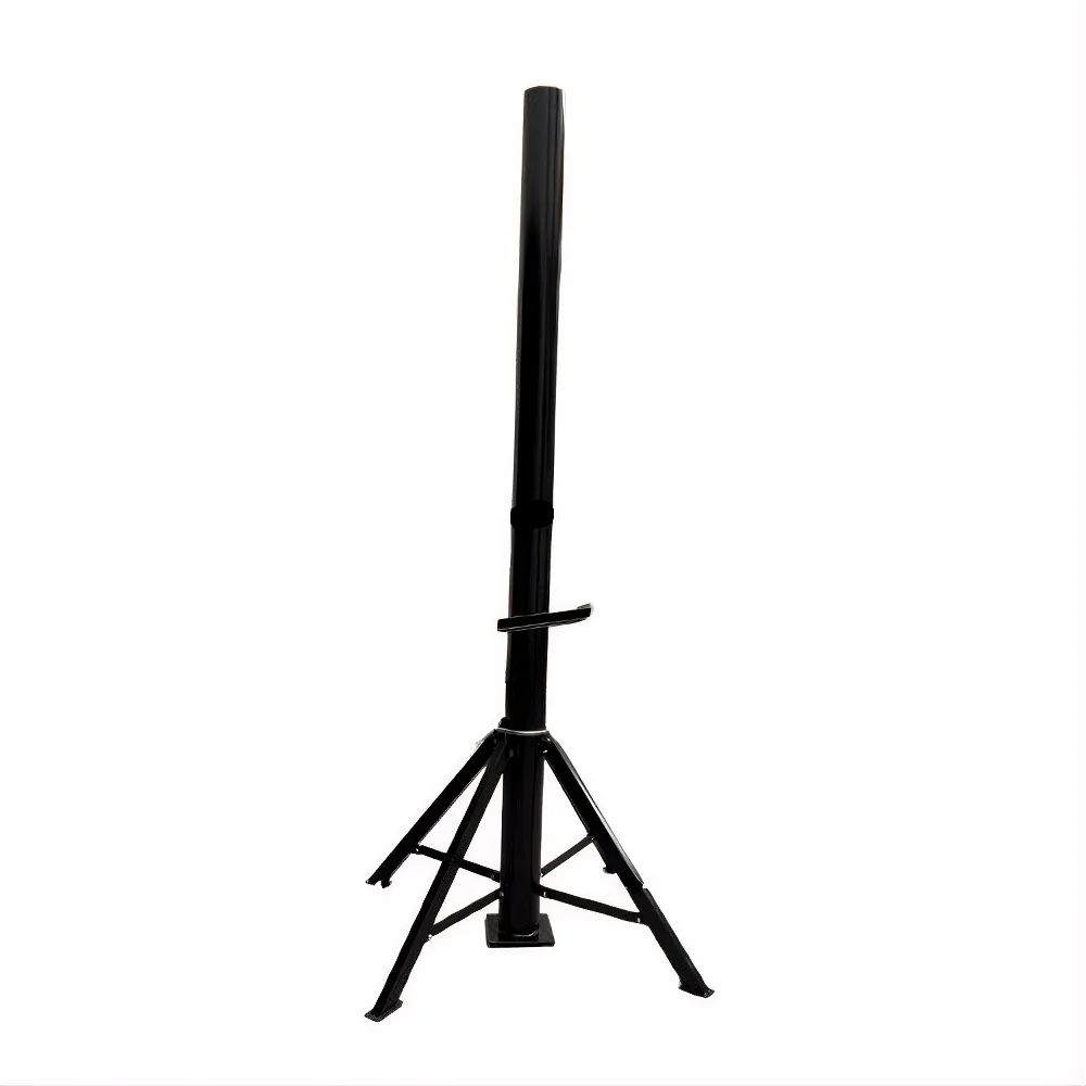 Poste Hierro C/Soporte P/Equipo Antubay (Negro) - Imagen 2
